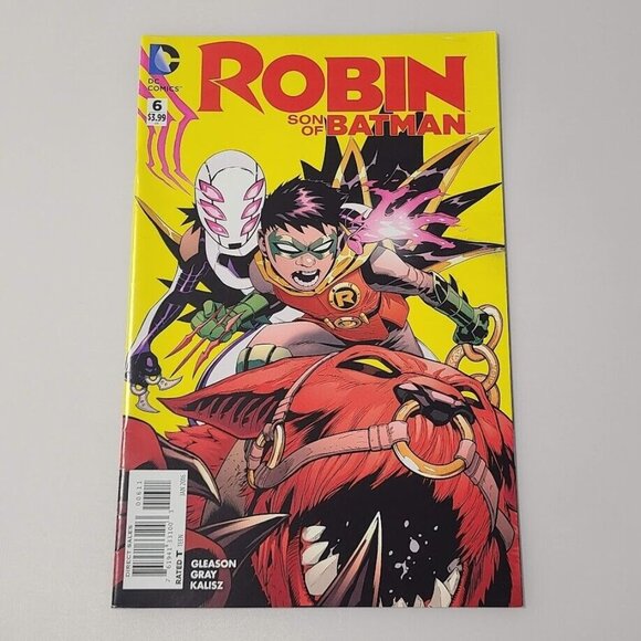 Robin Son of the Batman 6 DC Comics 2016 VG- Patrick Gleason Cover A - Picture 11 of 16